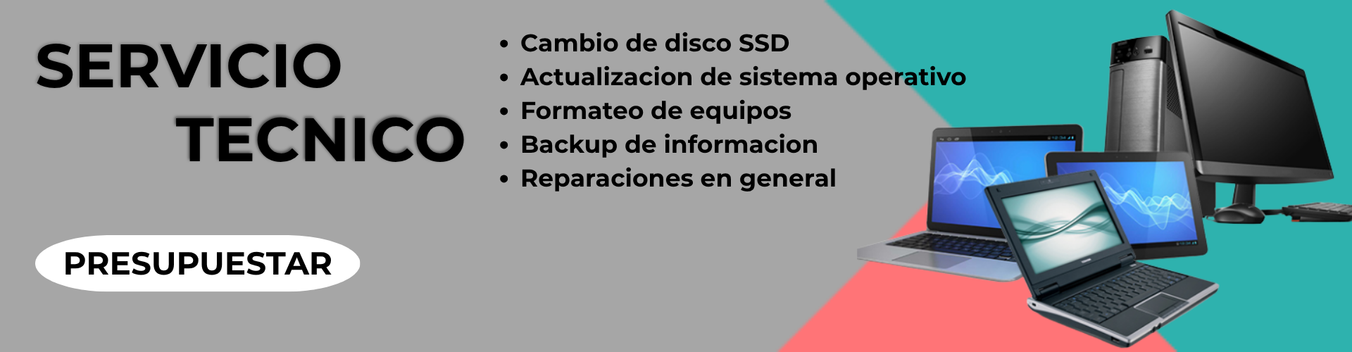 Presupuestar Servicio Técnico